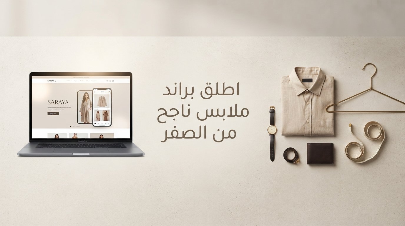 ابني براند ملابس ناجح من الصفر بإستخدام الانترنت